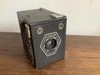 Antieke Boxcamera, oud fototoestel, Goldy, 6 x 9, Audio, Tv en Foto, Fotocamera's Analoog, Ophalen, Gebruikt, Compact, Overige Merken