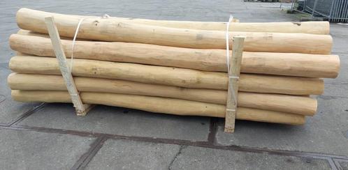 Robinia geschuurd schapenhek, spintvrij geschuurde palen,, Tuin en Terras, Tuinhekken en Hekwerk, Nieuw, Tuinhek, Hout, Met poort