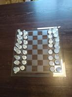 schaakspel van glas, Hobby en Vrije tijd, Gezelschapsspellen | Bordspellen, Ophalen of Verzenden, Gebruikt
