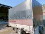 Grote huifaanhanger Anssems 2700KG 4 meter lang, Auto diversen, Aanhangers en Bagagewagens, Ophalen, Gebruikt