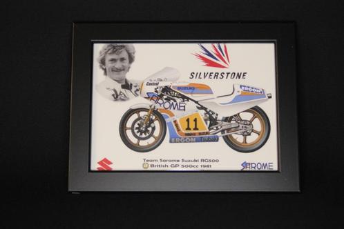 Print in lijst Suzuki RG500 #11 Jack Middelburg (NED), Huis en Inrichting, Woonaccessoires | Lijsten, Nieuw, Minder dan 50 cm