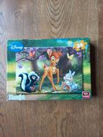 Disney, bambi puzzel, Kinderen en Baby's, Speelgoed | Kinderpuzzels, Ophalen of Verzenden, 10 tot 50 stukjes, Zo goed als nieuw