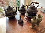 Diverse koperen ketels & stoof, Ophalen