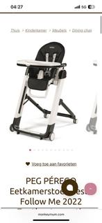 Peg perego kinderstoel - kleur donkerbruin, Ophalen, Zo goed als nieuw, Overige typen