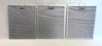 3 stuks aluminiumfilters, vetfilters voor afzuigkap, Ophalen of Verzenden, Gebruikt