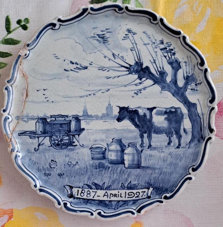 Echt Delfts aardewerk, Antiek en Kunst, Antiek | Wandborden en Tegels, Ophalen