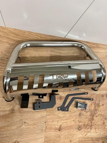 Toyota Hilux Revo TRD Bullbar bull bar chrome set chroom