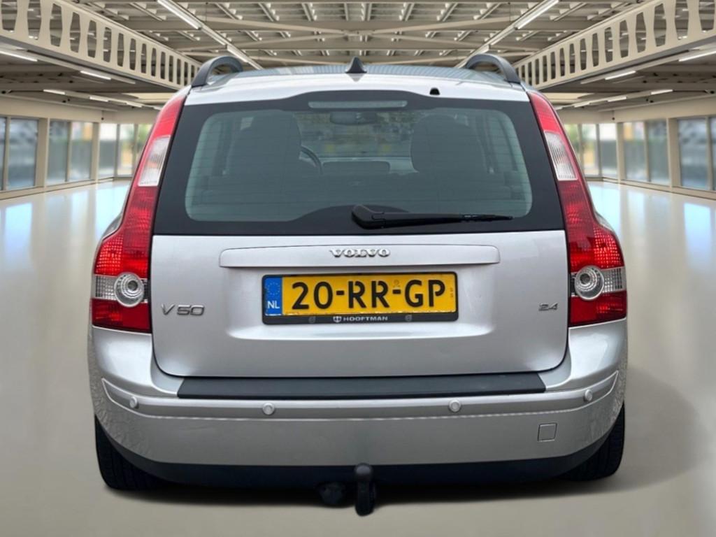 Volvo V50 2.4 Rijklaar+Garantie..Trekhaak., Gebruikt, 700 kg, Stoelverwarming, Grijs