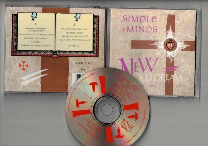 SIMPLE MINDS CD New Gold Dream, Cd's en Dvd's, Cd's | Rock, Zo goed als nieuw, Poprock, Ophalen of Verzenden