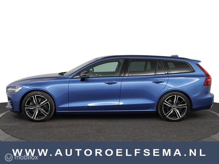 Volvo V60 2.0 B3 R-Design|Trekh|Acc|Blis|Cam|Stoel&Stuur ver, Auto's, Volvo, Te koop, V60, ABS, Achteruitrijcamera, Adaptive Cruise Control