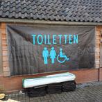 4 x grote bouwhek doeken festival bouwterrein doeken, Doe-het-zelf en Verbouw, Steigers, Ophalen, Gebruikt, Overige typen, Minder dan 2 meter