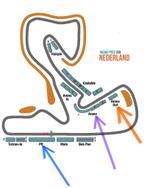 Zandvoort ZATERDAG tribune tickets DutchGp F1 Formule 1, Drie personen of meer, Augustus