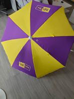 Nuon Parasol - Geel/Paars - 160cm, Tuin en Terras, Parasols, Ophalen, Gebruikt, 1 tot 2 meter