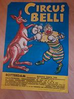 poster circus Belli, Ophalen of Verzenden