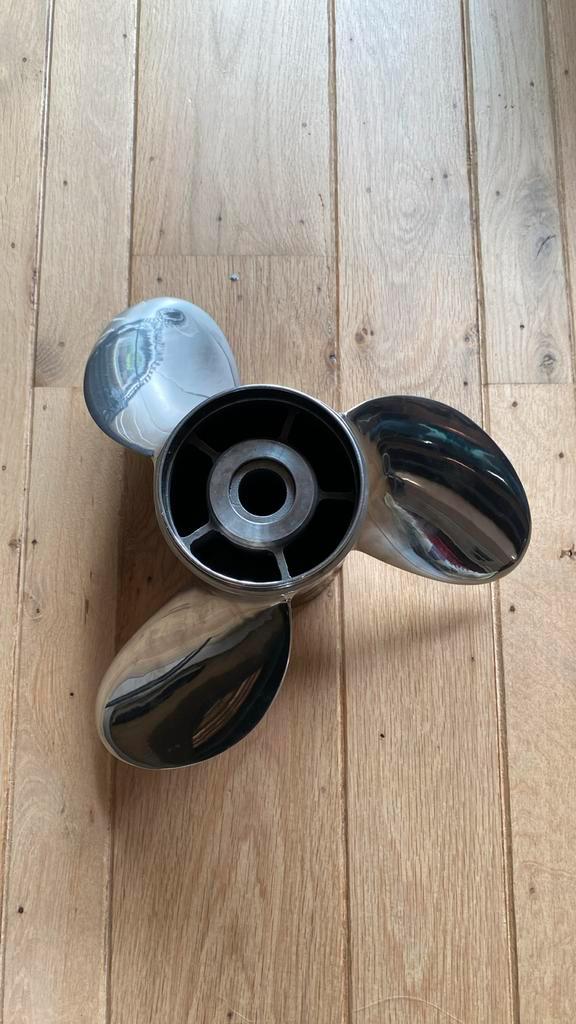 PowerTech hoogwaardige 3-blads roestvrijstalen schroef, Watersport en Boten, Bootonderdelen, Motor en Techniek, Motorboot, Ophalen of Verzenden