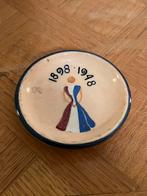 Gedenk bordje wilhelmina, Ophalen of Verzenden, Gebruikt, Nederland, Servies