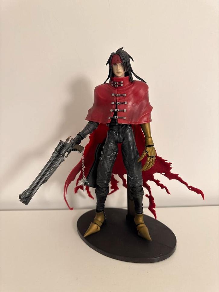 Vincent Valentine, Final Fantasy 7, action figure, Kinderen en Baby's, Speelgoed | Actiefiguren, Zo goed als nieuw, Ophalen of Verzenden