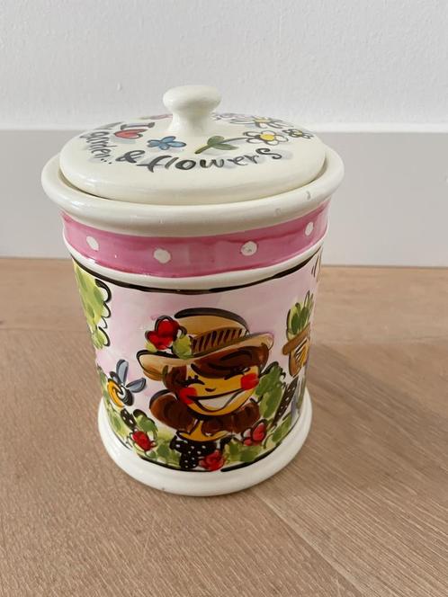 Blond Amsterdam LE handwerk voorraadpot pot bloemen tuin, Huis en Inrichting, Keuken | Servies, Nieuw, Overige typen, Blond Amsterdam