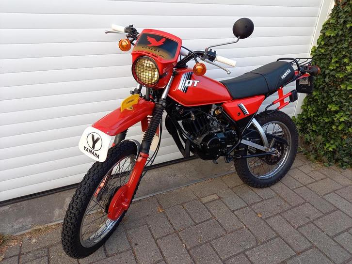 Yamaha DT50 MX 1984 1ste eigenaar Met kenteken, Fietsen en Brommers, Brommers | Crossbrommers, Zo goed als nieuw, Yamaha, Ophalen