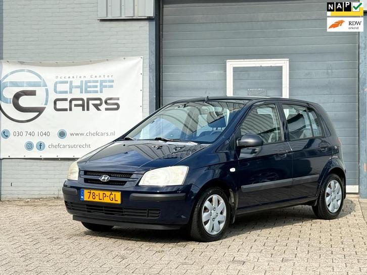 Hyundai Getz 1.3i|NAP|5DEURS|1E EIGENAAR|DISTRIBUTIERIEM VV!, Auto's, Hyundai, Bedrijf, Te koop, Getz, ABS, Airbags, Centrale vergrendeling