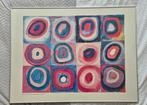 Reproductie (poster) Kandinsky in aluminium lijst 120x90 cm, Ophalen