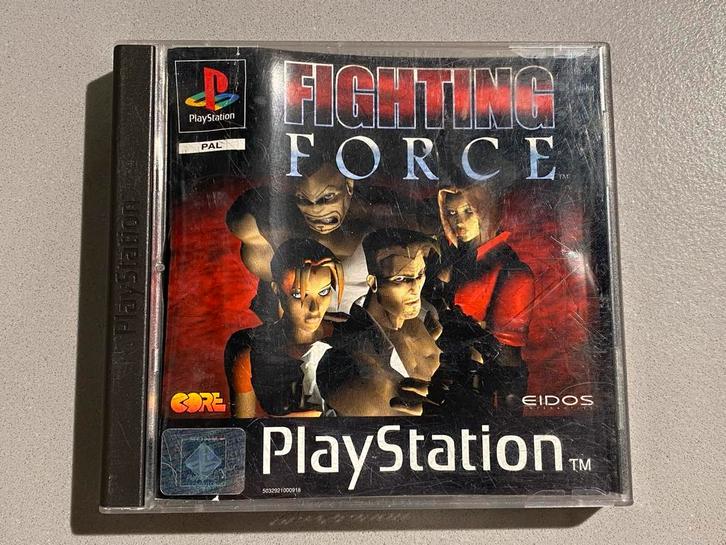 Fighting Force - PlayStation 1, Spelcomputers en Games, Games | Sony PlayStation 1, Gebruikt, Vechten, 2 spelers, Vanaf 16 jaar