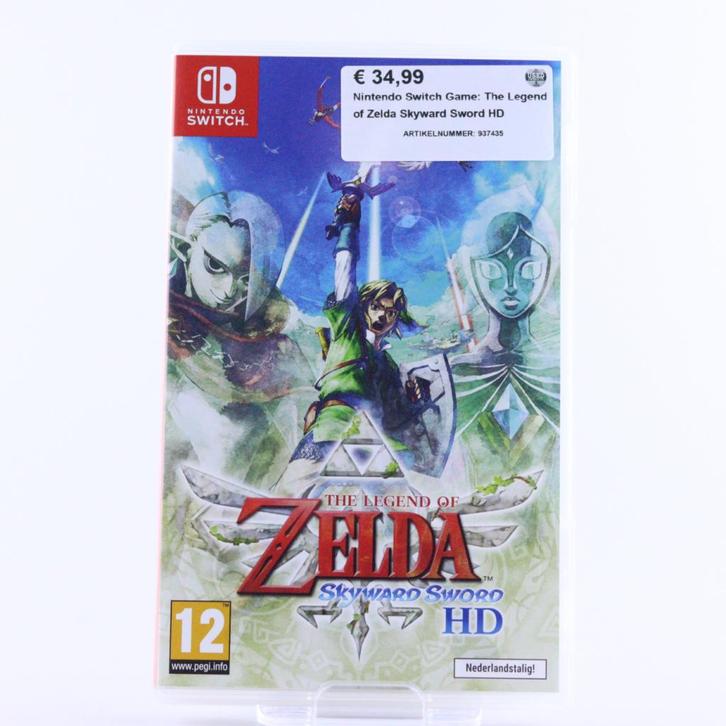 Nintendo Switch Game: The Legend of Zelda Skyward Sword HD, Spelcomputers en Games, Spelcomputers | Nintendo Switch, Zo goed als nieuw
