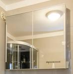 IKEA Spiegelkast wit met verlichting, Ophalen, Spiegelkast, 50 tot 100 cm, Minder dan 25 cm