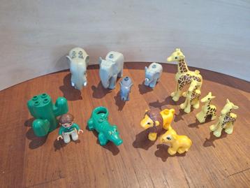 Duplo Dierentuin Wilde dieren– Olifanten, Giraffen & meer beschikbaar voor biedingen