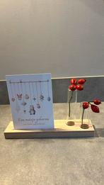 Kaartenhouder met ruimte voor bloemen, Ophalen of Verzenden, Zo goed als nieuw