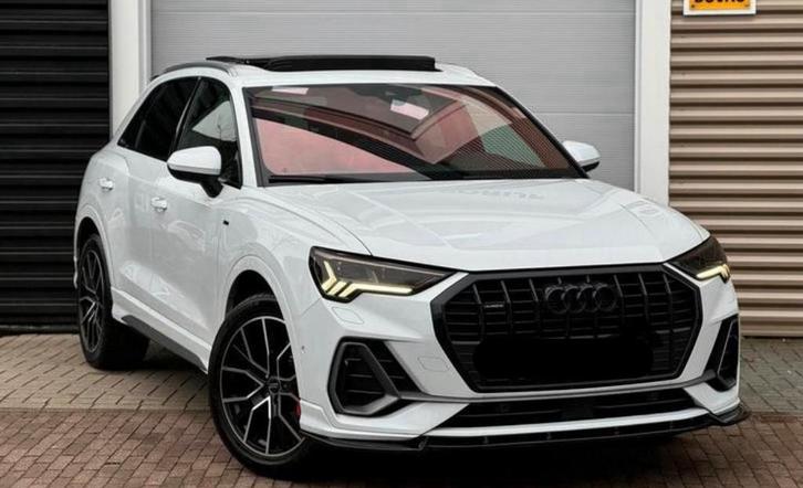 Audi Q3 45 tfsi RS uitvoering 2018 Wit, Auto's, Audi, Particulier, Q3, 4x4, ABS, Achteruitrijcamera, Adaptieve lichten, Adaptive Cruise Control