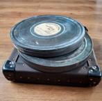 Oude Filmblikken (Berlin)met originele transport koffer, Ophalen of Verzenden, Gebruikt