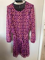 Paarse jurk met patroon, maat XL, Paars, Maat 46/48 (XL) of groter, Ophalen of Verzenden, Zo goed als nieuw