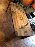 Eettafel eikenhout 100x200, Huis en Inrichting, Tafels | Eettafels, Ophalen, Zo goed als nieuw, Rechthoekig