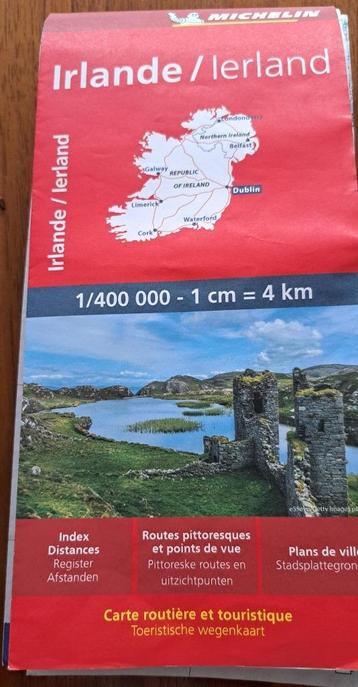 Wegenkaart Ierland Michelin 1:4  beschikbaar voor biedingen