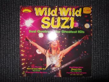 LP Suzi Quatro - Wild Wild Suzi Her Greatest Hits vinyl rock beschikbaar voor biedingen