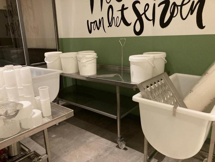 Afdruiptafel en kaasmakerij toebehoren, Witgoed en Apparatuur, Overige Witgoed en Apparatuur, Zo goed als nieuw, Ophalen