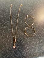 Guess Sieraden Set - Rose Kleur, Sieraden, Tassen en Uiterlijk, Kettingen, Overige materialen, Ophalen of Verzenden, Zo goed als nieuw