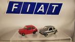 2x Fiat 126 '72 Mebetoys/Ingo Schmidt 1:43, Overige merken, Ophalen of Verzenden, Zo goed als nieuw, Auto