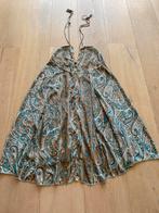 Jurk zijde one size nieuwstaat, Kleding | Dames, Jurken, Maat 38/40 (M), Blauw, Ophalen of Verzenden, Zo goed als nieuw
