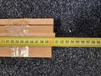 2 Eiken houten profiel lijsten 6,5 bij 7 cm en 2,5 m lang, Doe-het-zelf en Verbouw, Hout en Planken, Overige typen, Zo goed als nieuw