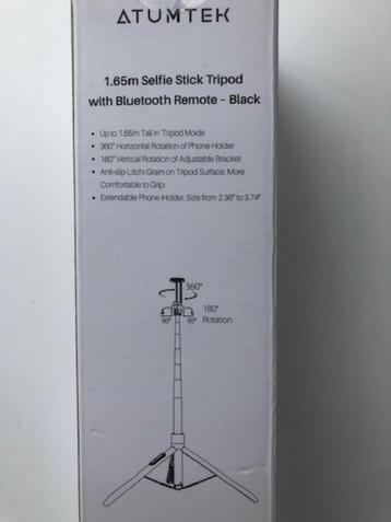 Selfiestick ATUMTEK  Zwart  model ARTSS127 beschikbaar voor biedingen