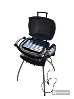 Weber Q 140 Elektrische Barbecue met Onderstel en Hoes, Zo goed als nieuw, Ophalen