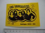 sticker oud The Showshakers berghem oss band orkest muziek, Verzamelen, Stickers, Verzenden, Zo goed als nieuw, Bedrijf of Vereniging