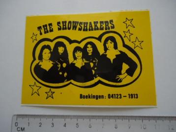 sticker oud The Showshakers berghem oss band orkest muziek beschikbaar voor biedingen