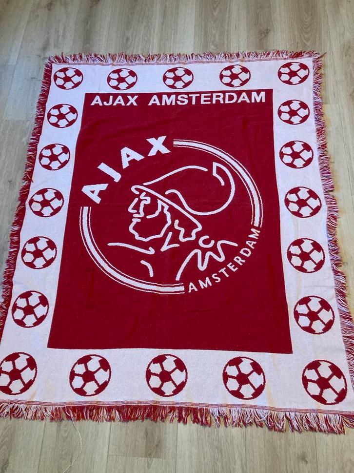 Ajax Amsterdam plaid / sprei, Verzamelen, Sportartikelen en Voetbal, Zo goed als nieuw, Ajax, Ophalen of Verzenden