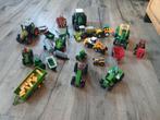 Grote verzameling speelgoed tractoren en landbouwmachines, Ophalen of Verzenden, Gebruikt