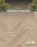 Nergens Goedkoper: PVC Visgraat KLIK de Laagste Prijs in NL, Huis en Inrichting, Stoffering | Vloerbedekking, Crème, 75 m² of meer