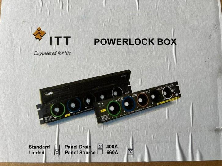 ITT VEAM PowerLock Box 660A nieuw in doos, Doe-het-zelf en Verbouw, Elektra en Kabels, Zo goed als nieuw, Overige typen, Ophalen of Verzenden