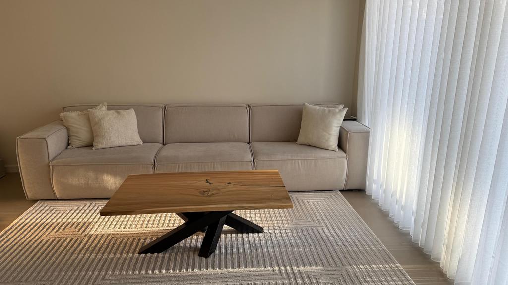 Comfortabele bankstel te koop, Huis en Inrichting, Tafels | Salontafels, Ophalen, Kunststof, Gebruikt, 50 tot 100 cm